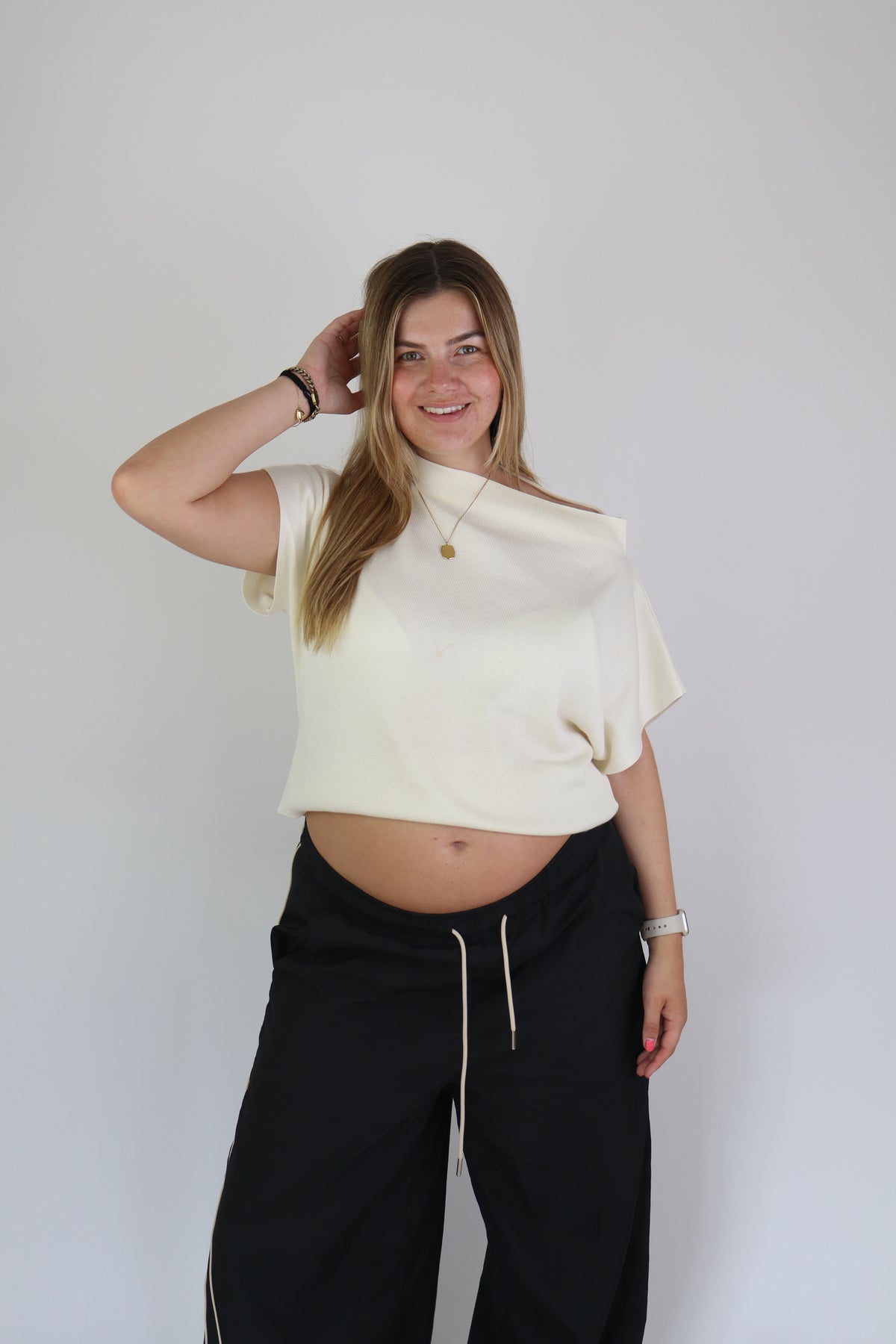 Romee Top Off White