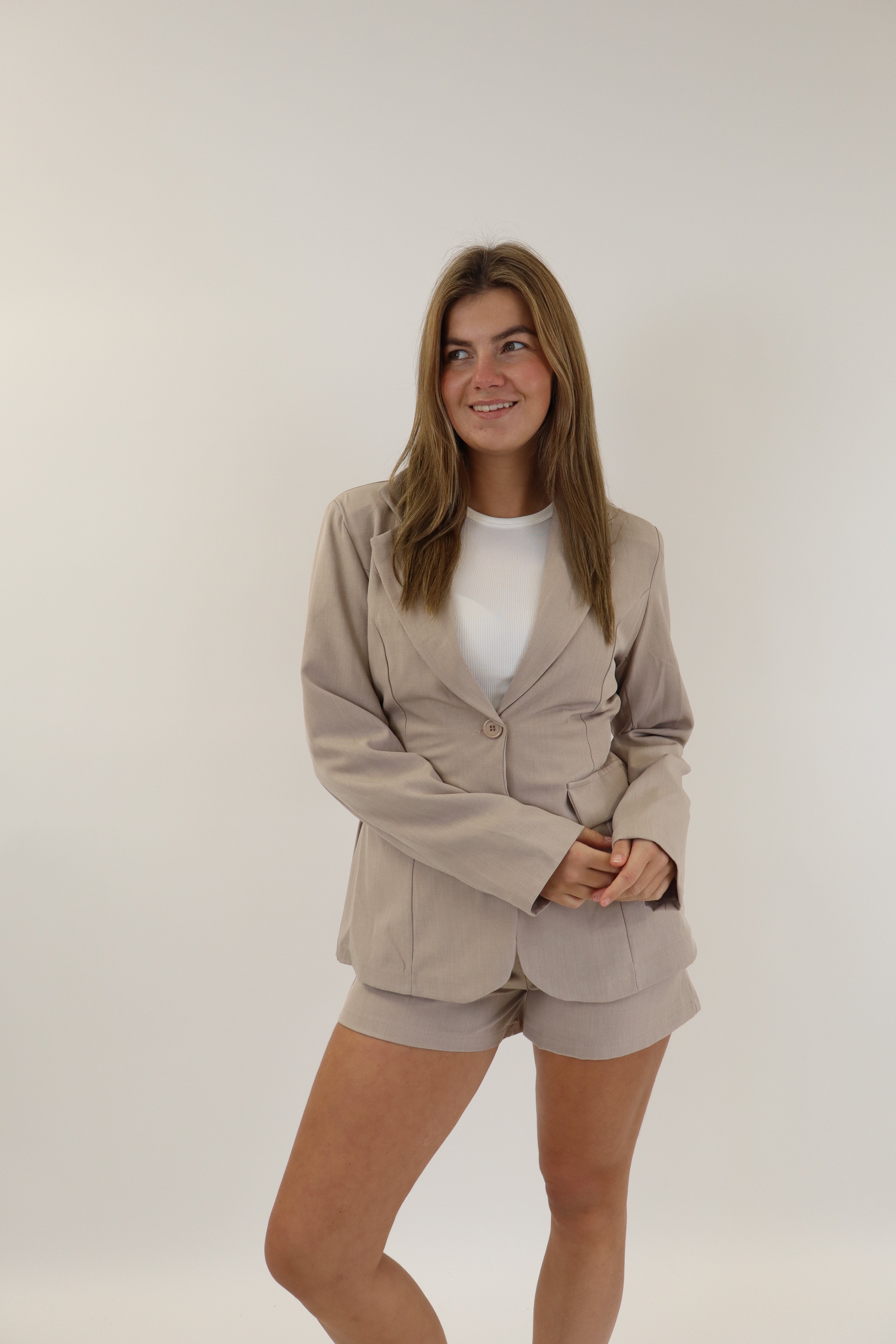 Solange Two Piece Set Taupe