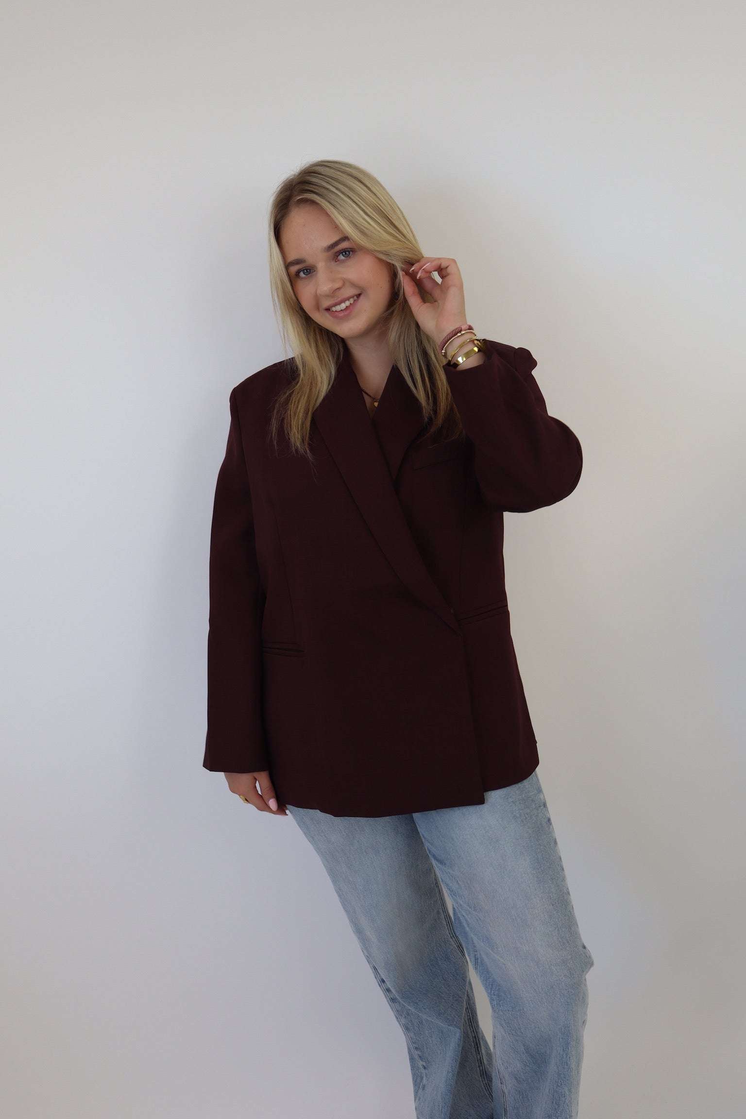 Julie Blazer Bordeaux