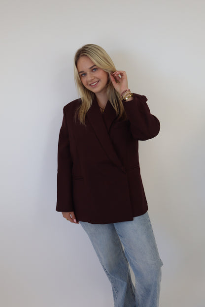 Julie Blazer Bordeaux