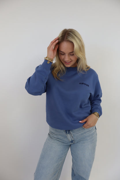 Amour Sweater - Blauw
