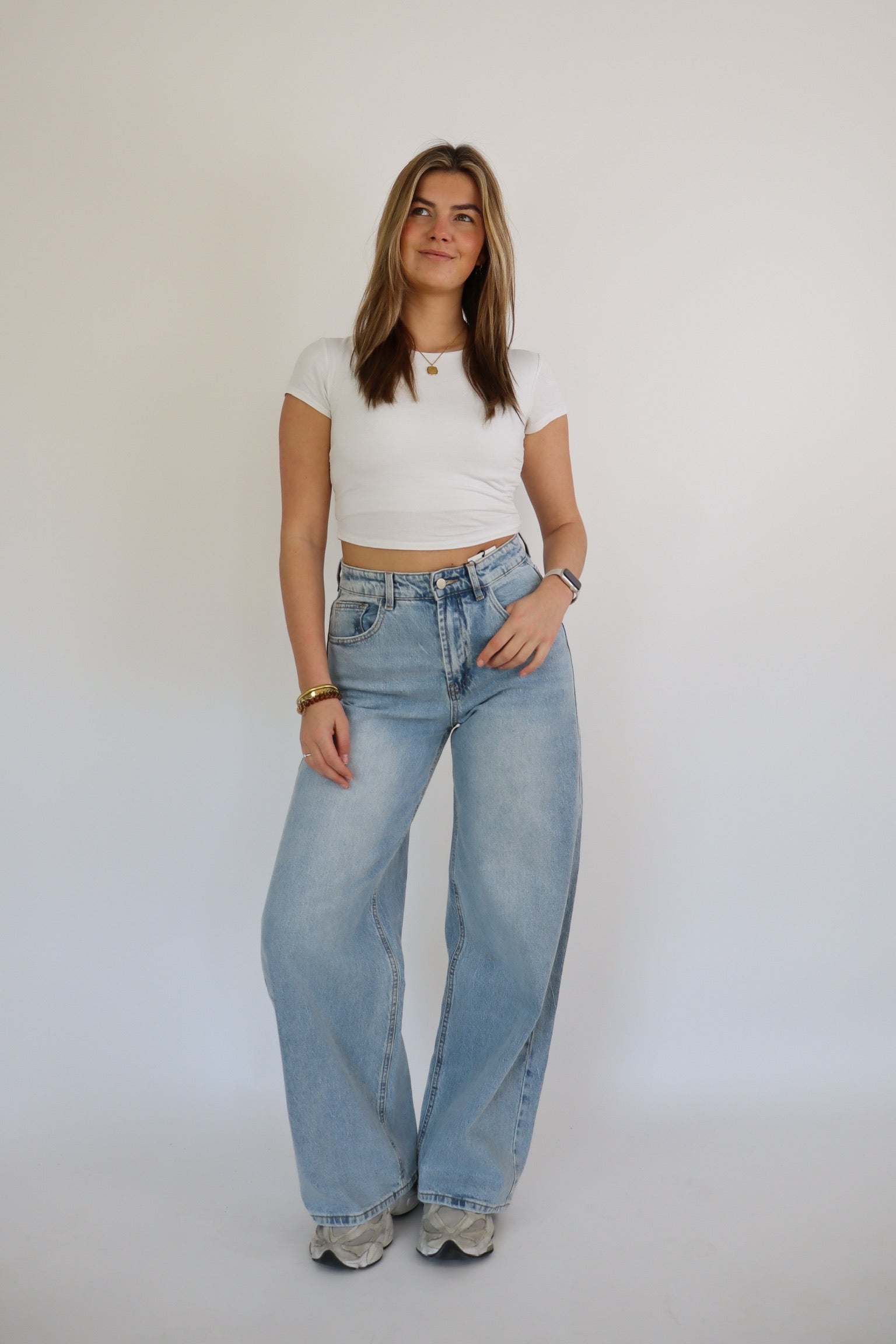 Baggy Balloon Jeans Laulia T6073-1