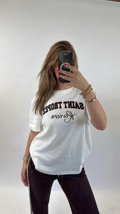 Saint Tropez Tee Brown