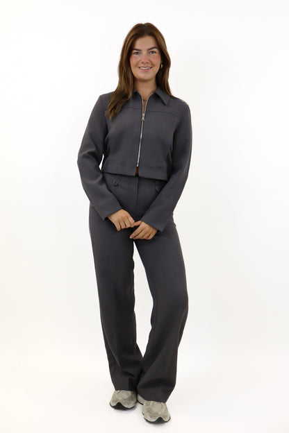 By Kie Pantalon - Dark Grey