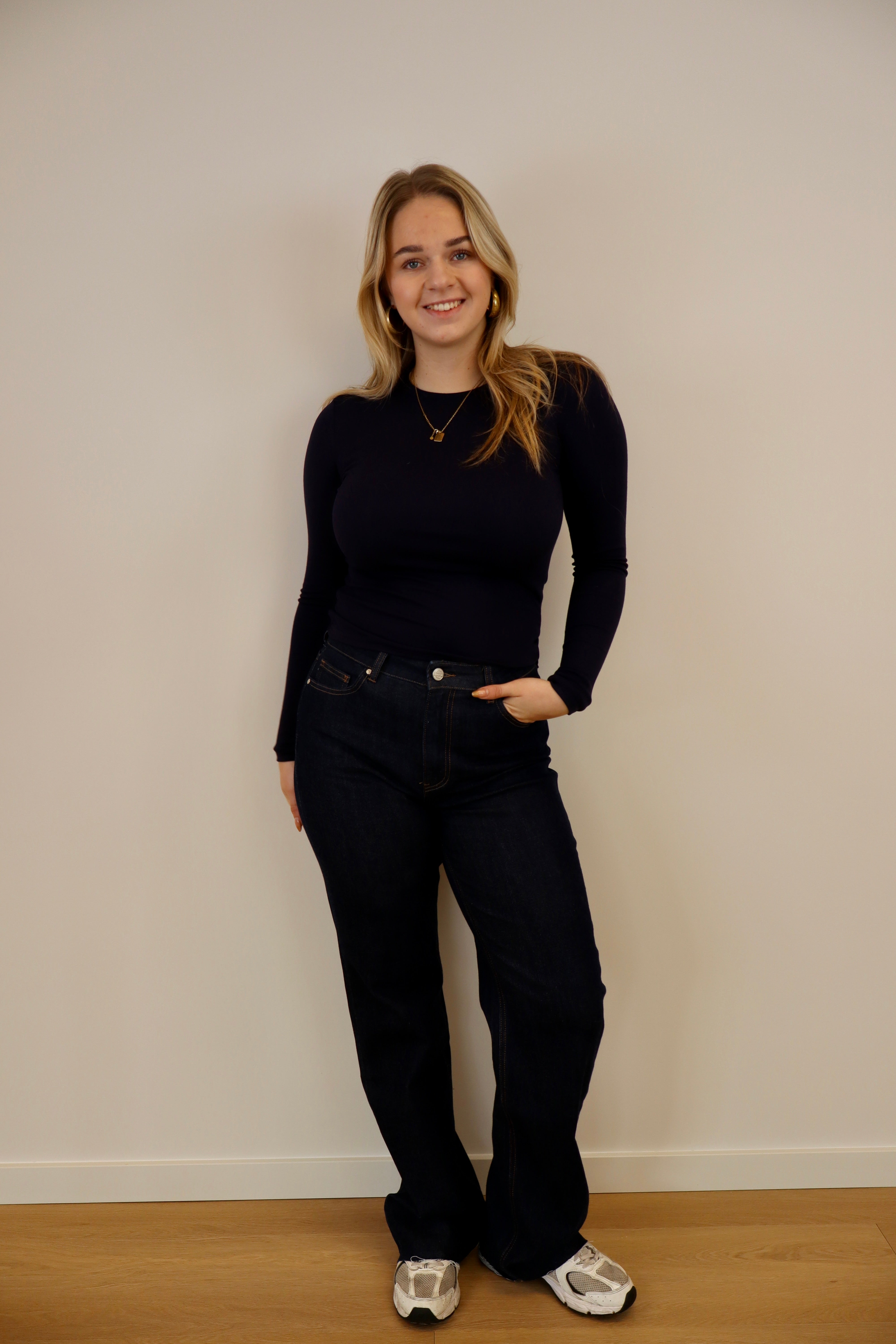 Madelon Tall Wide Leg Jeans W3616-17 - Dark Denim