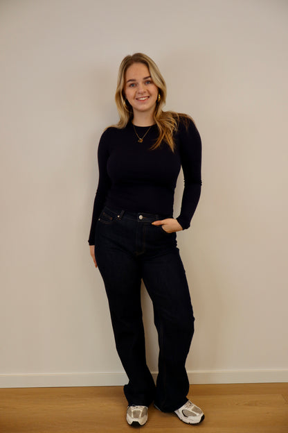 Madelon Tall Wide Leg Jeans W3616-17 - Dark Denim