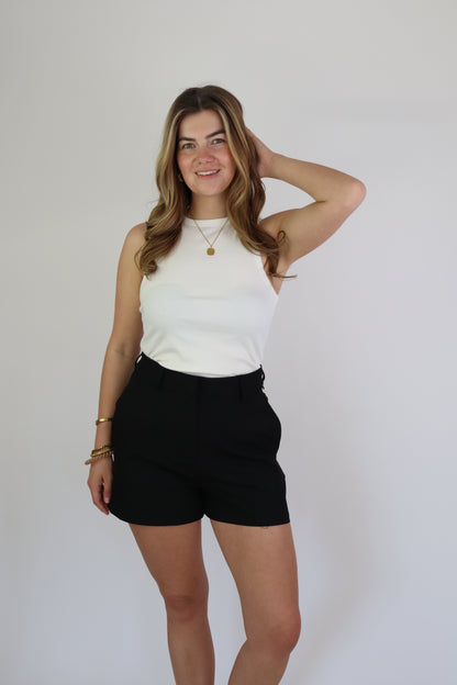 Gia Pantalon Short Black