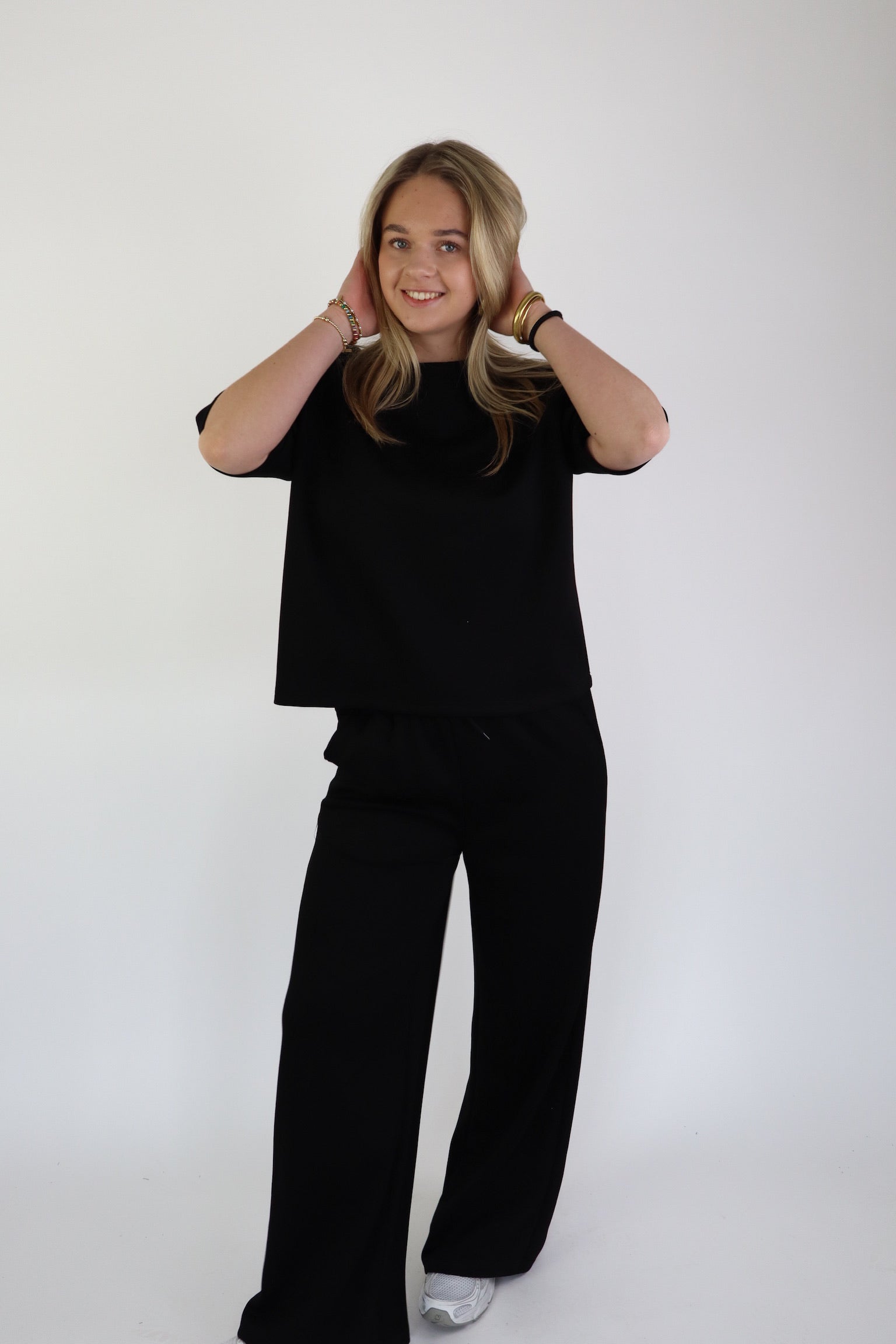 Yuki Two Piece Set Black