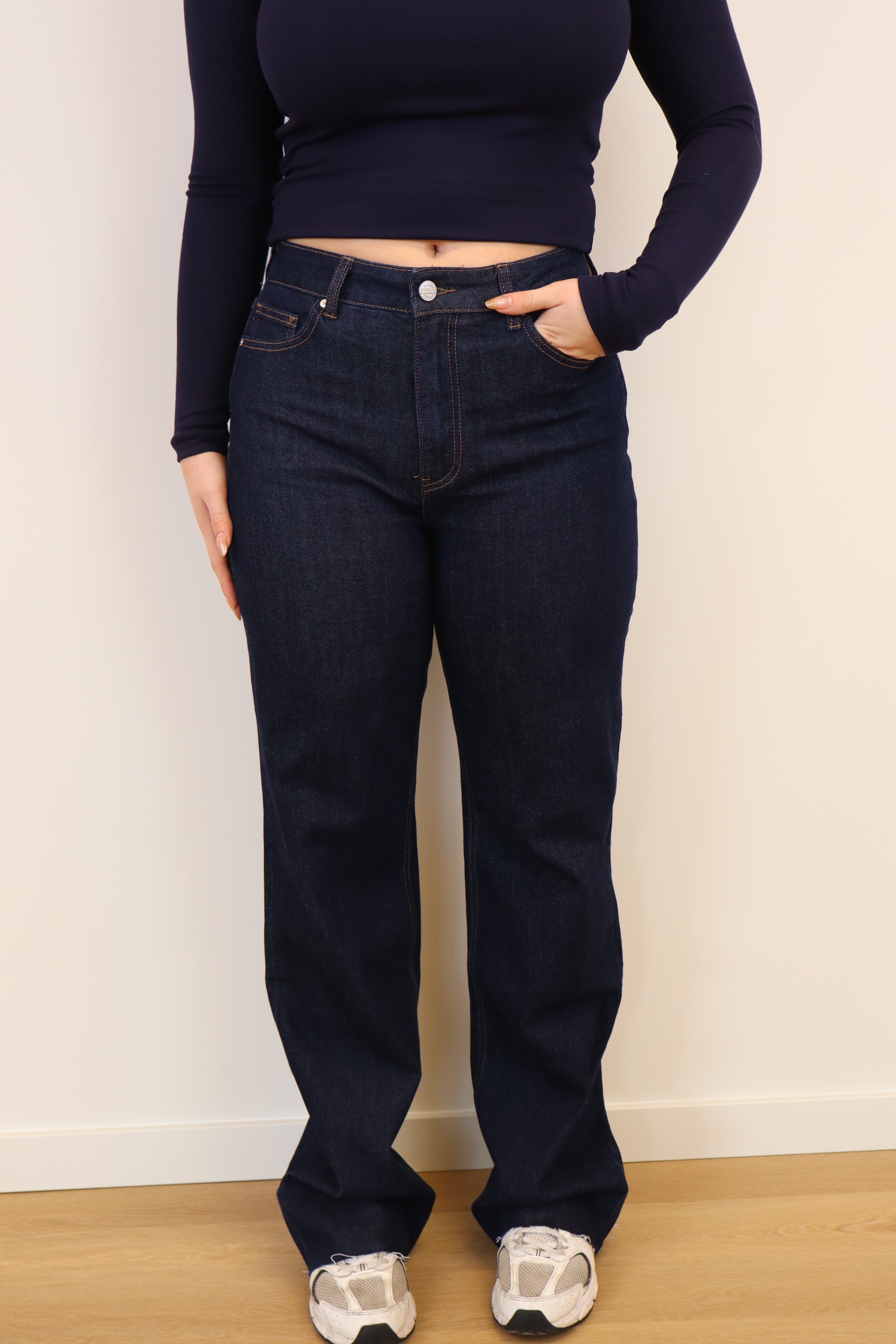 Madelon Tall Wide Leg Jeans W3616-17 - Dark Denim