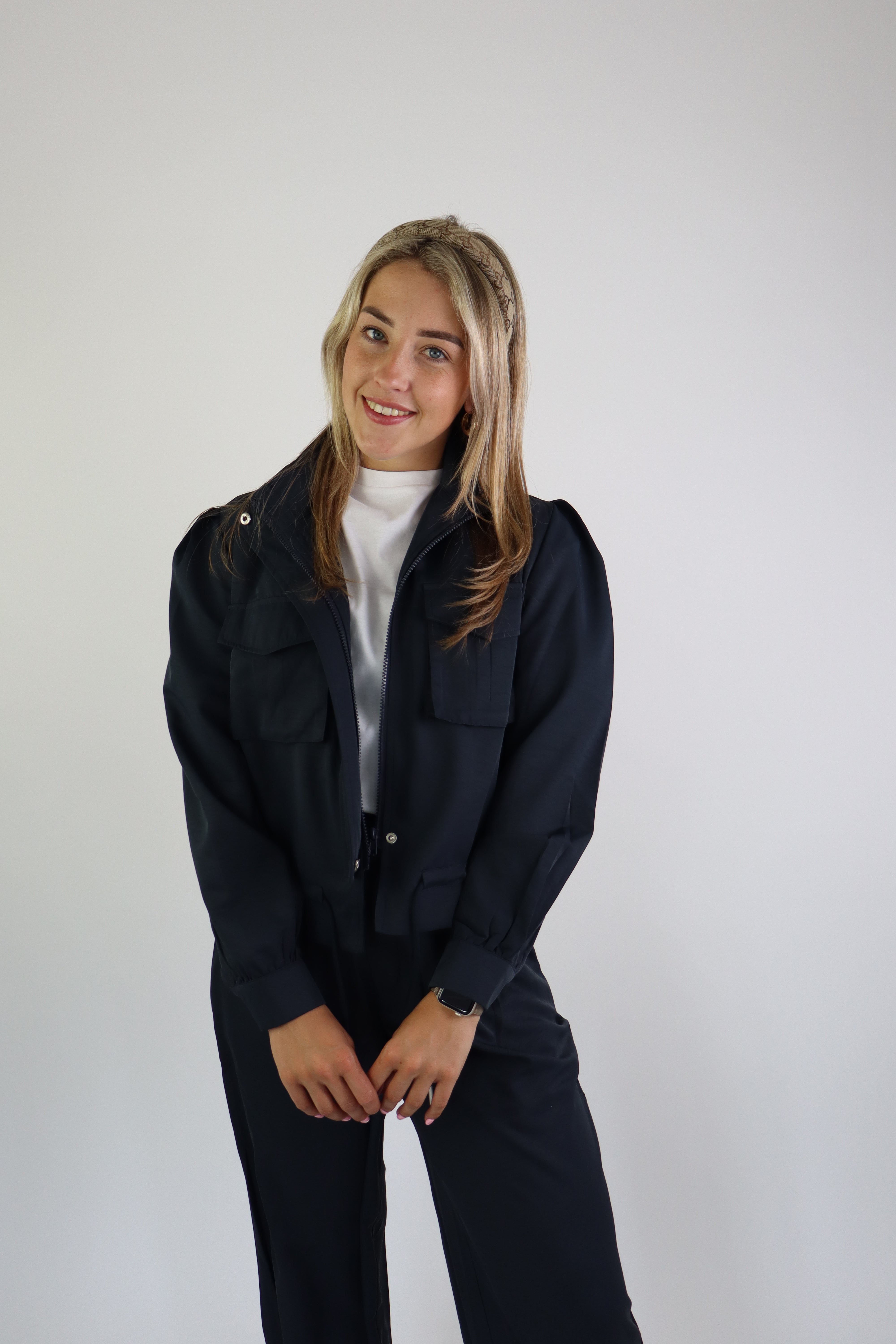 Ambika Tessa Jacket Navy
