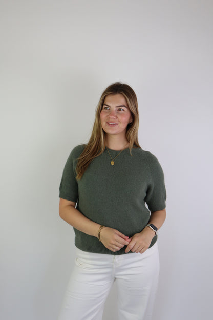 Alpaca Basic Top Army Green