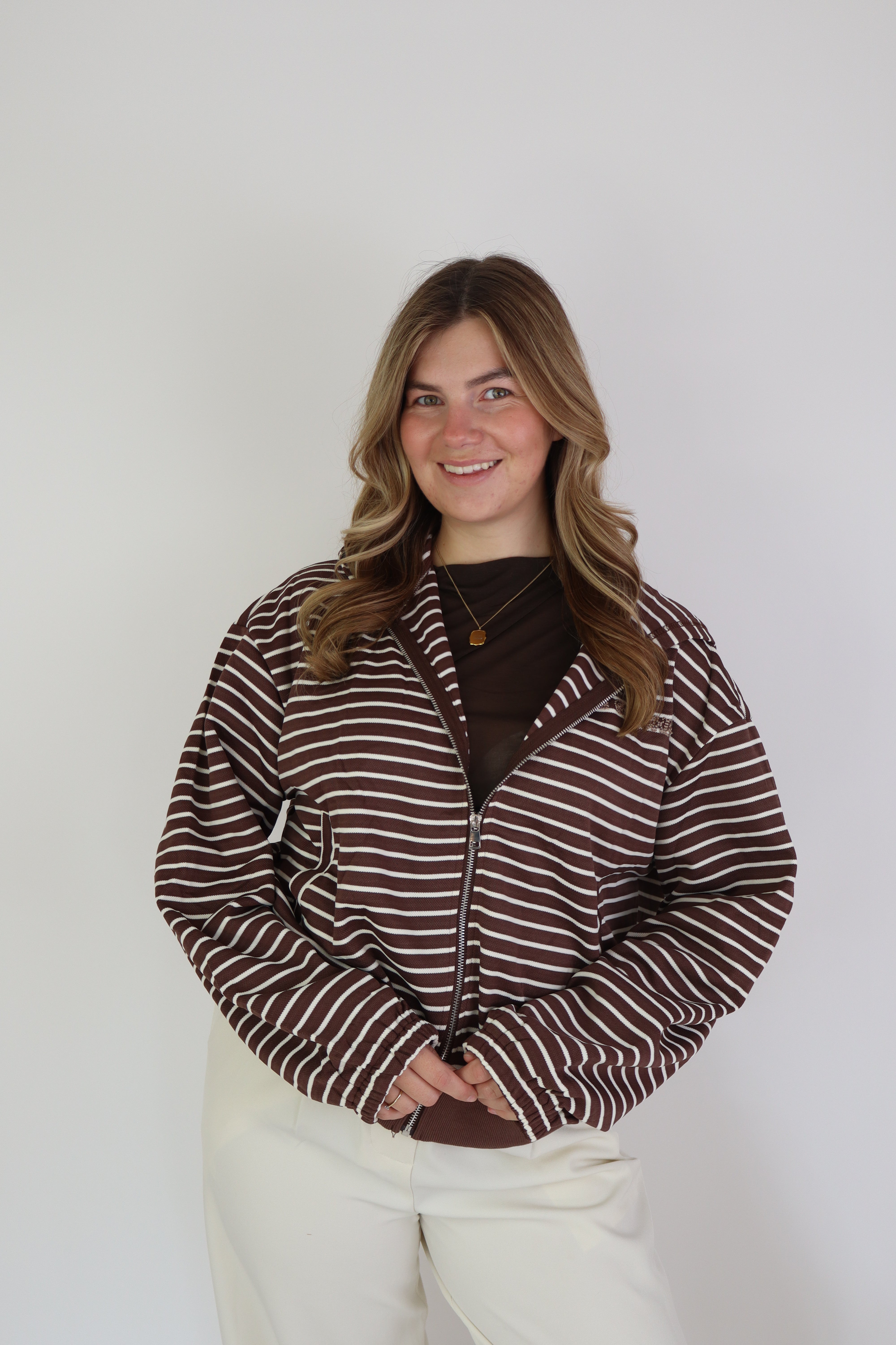 Rive Gauche Vest Brown
