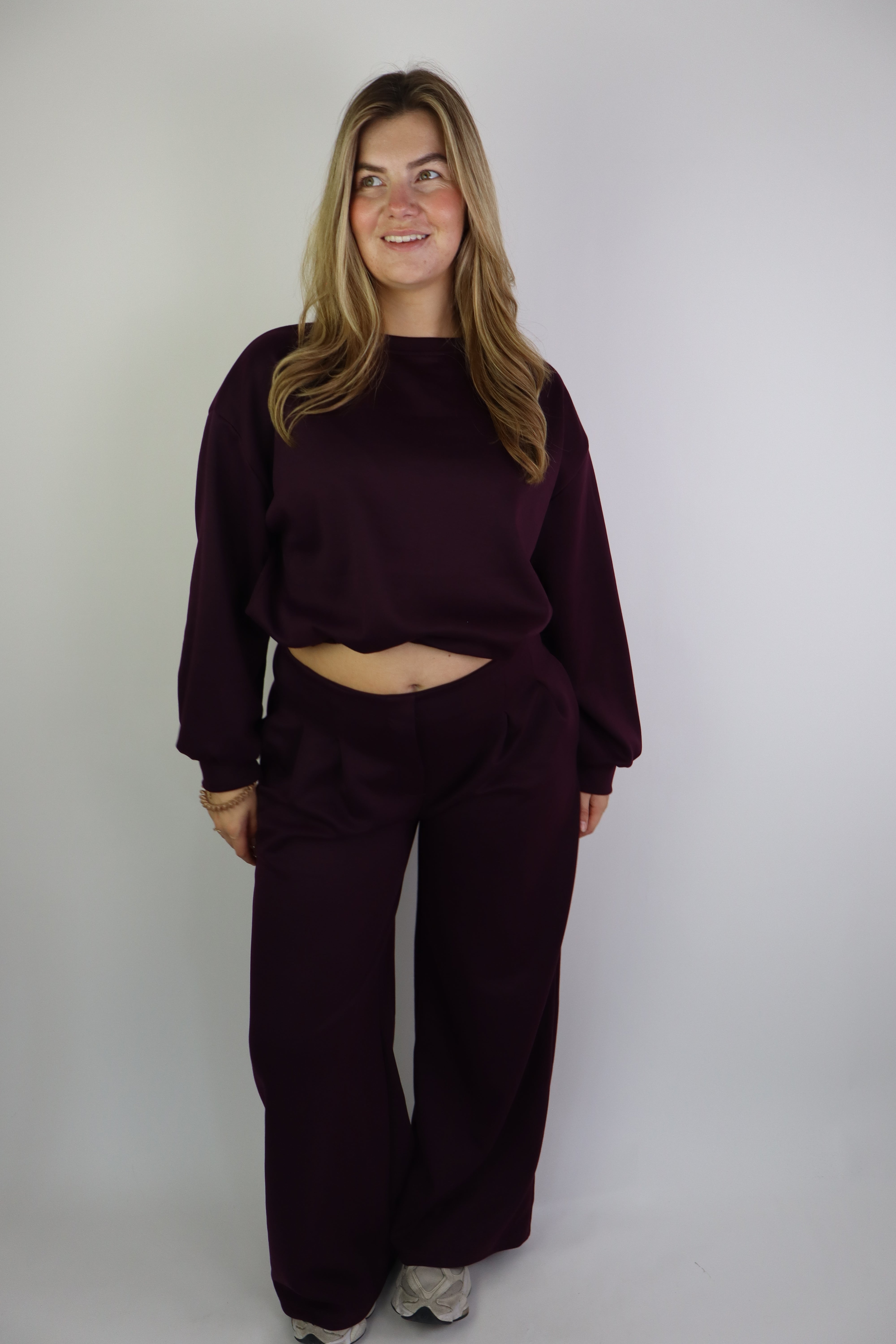 Romy Jogging Set Bordeaux