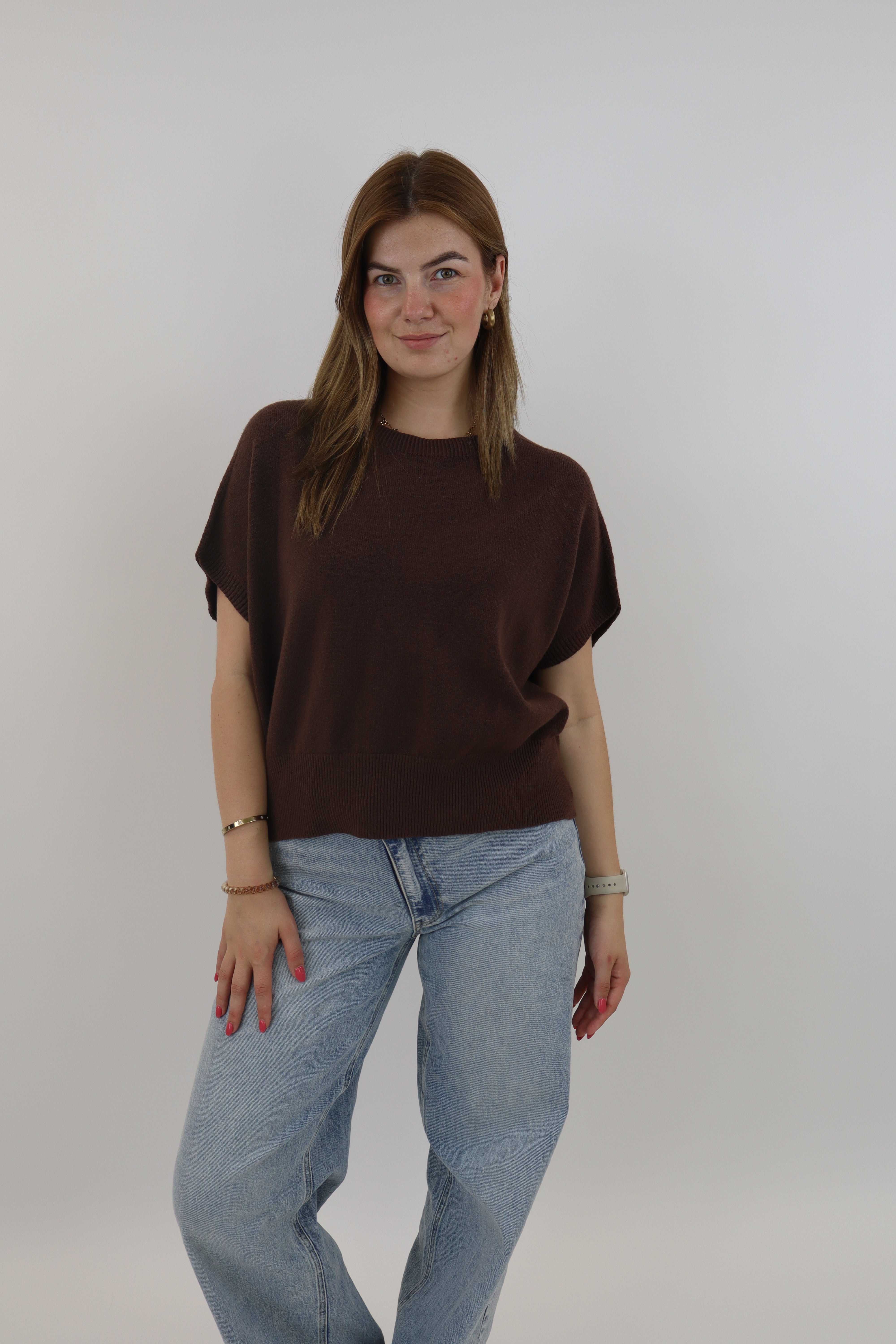 Yelina Basic Knit Bruin