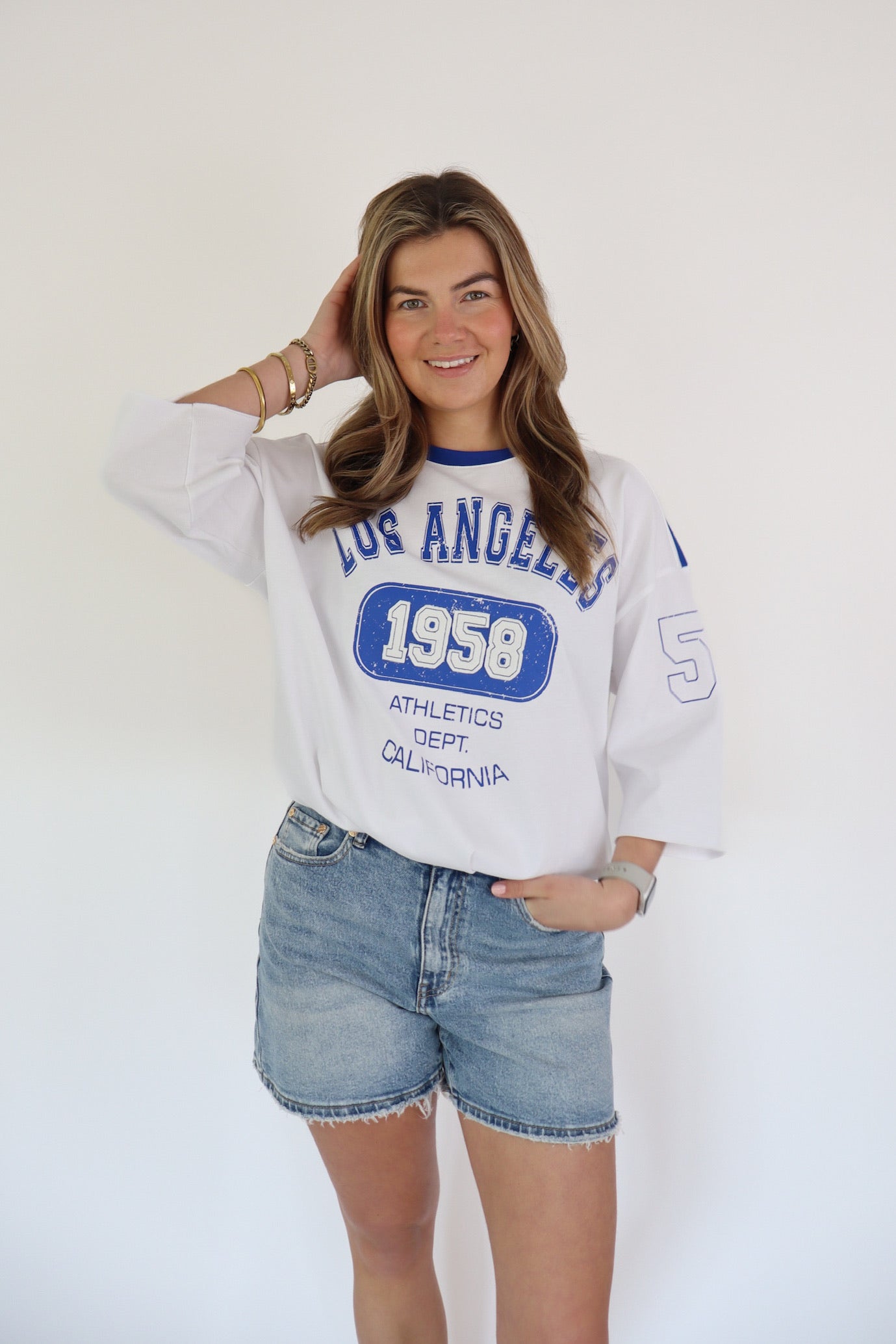 LOS ANGELES T-SHIRT BLUE