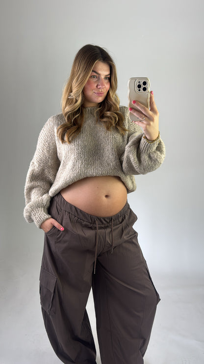 Marit Cargo Pants Brown
