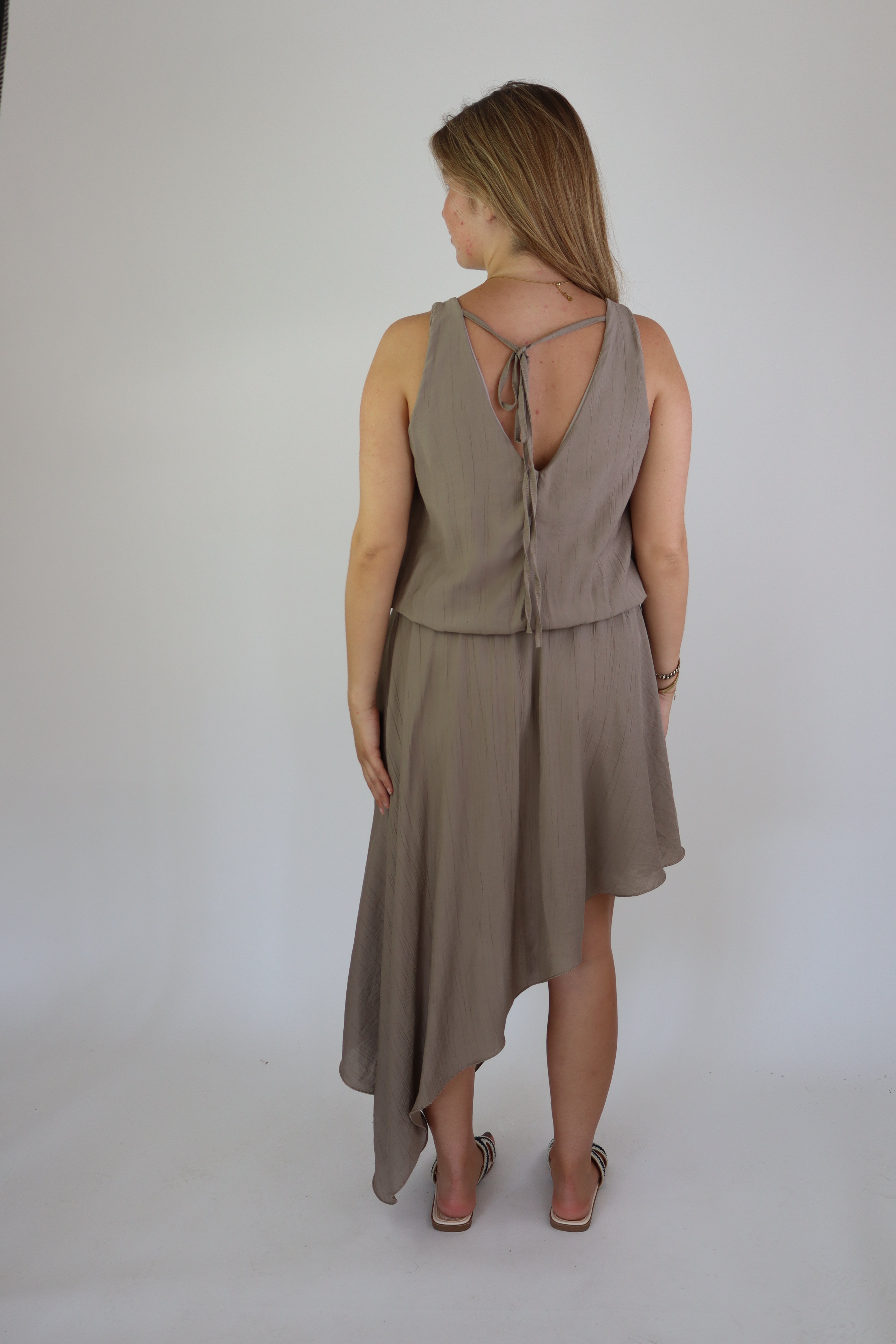 Nummer 26 Samantha Maxi Dress Taupe