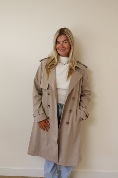 Trench Coat Beige