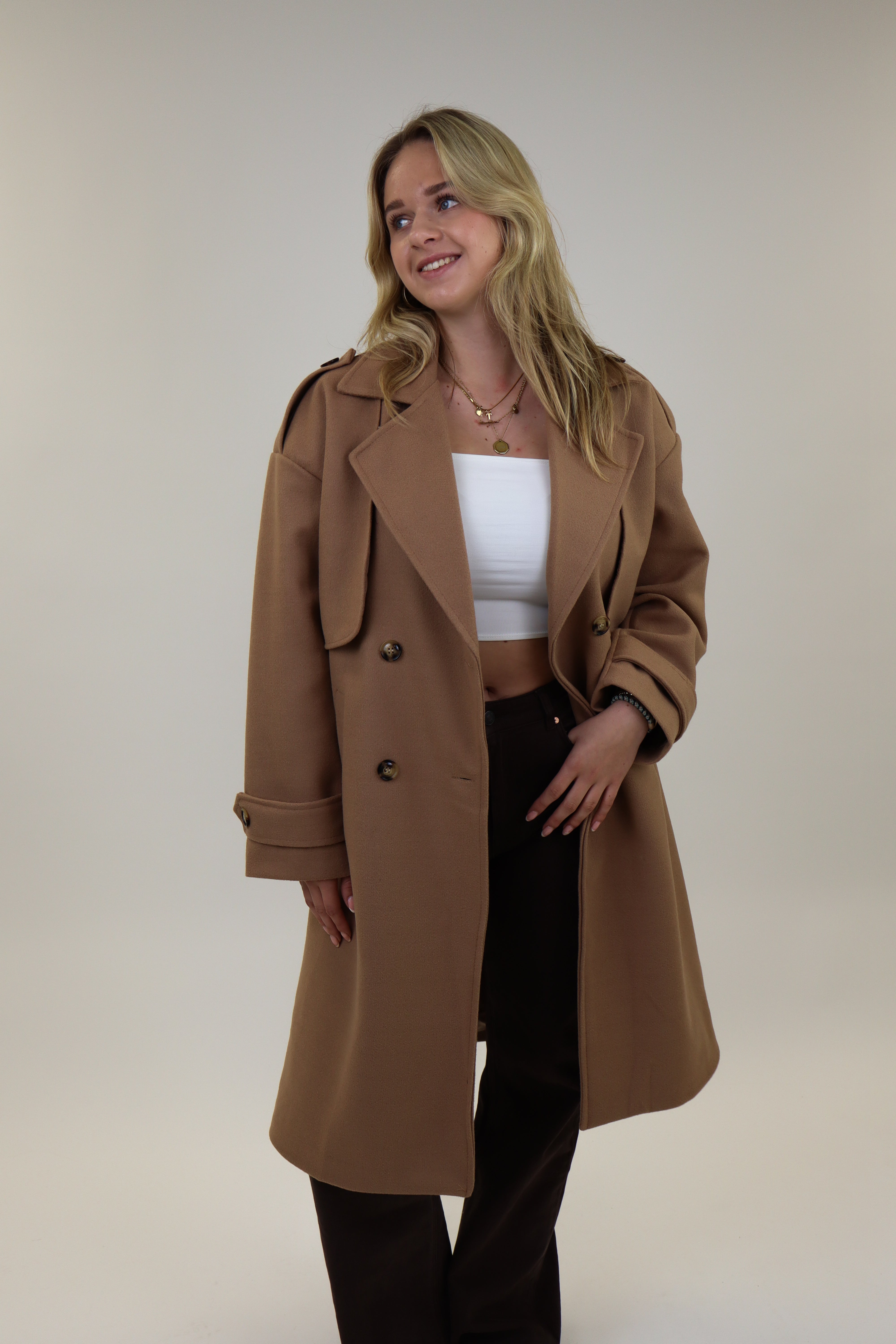 Benthe Trench Coat | Camel