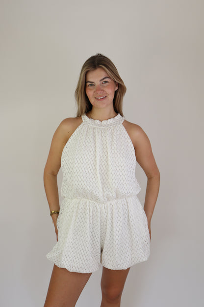 Bella Playsuit White
