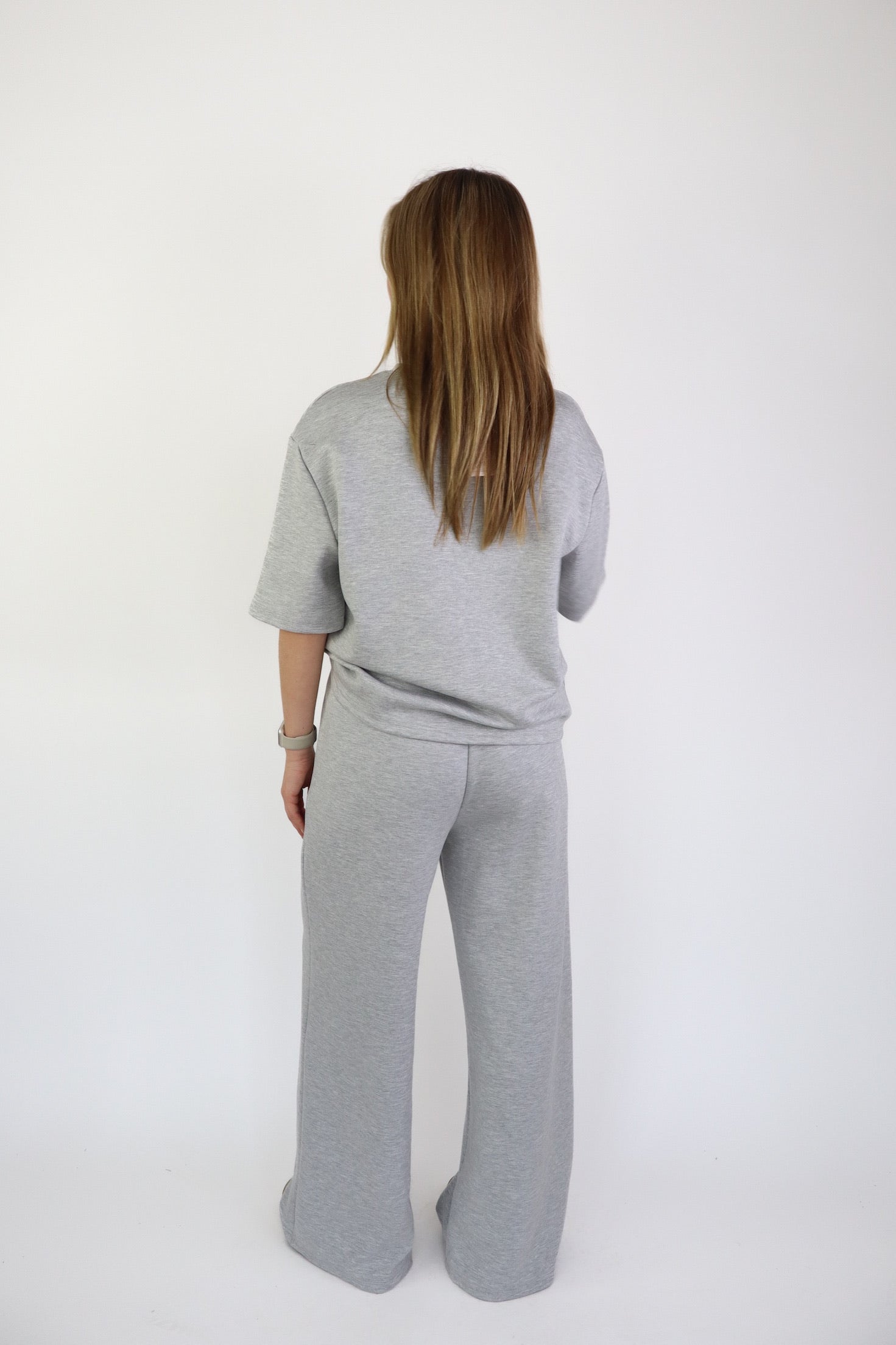 Yuki Two Piece Set Light Grey