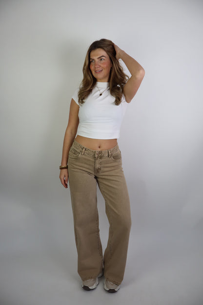 Isa Low Waist Jeans Q206-T