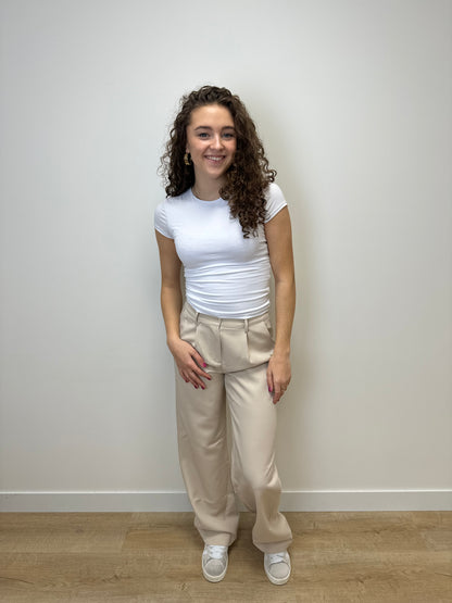 Guusje Stretch Pantalon Beige