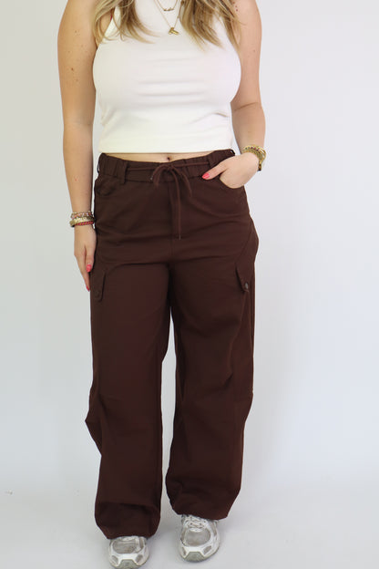 Sterre Cargo Pants Brown