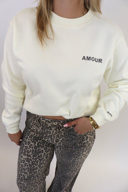 Amour Sweater- Wit