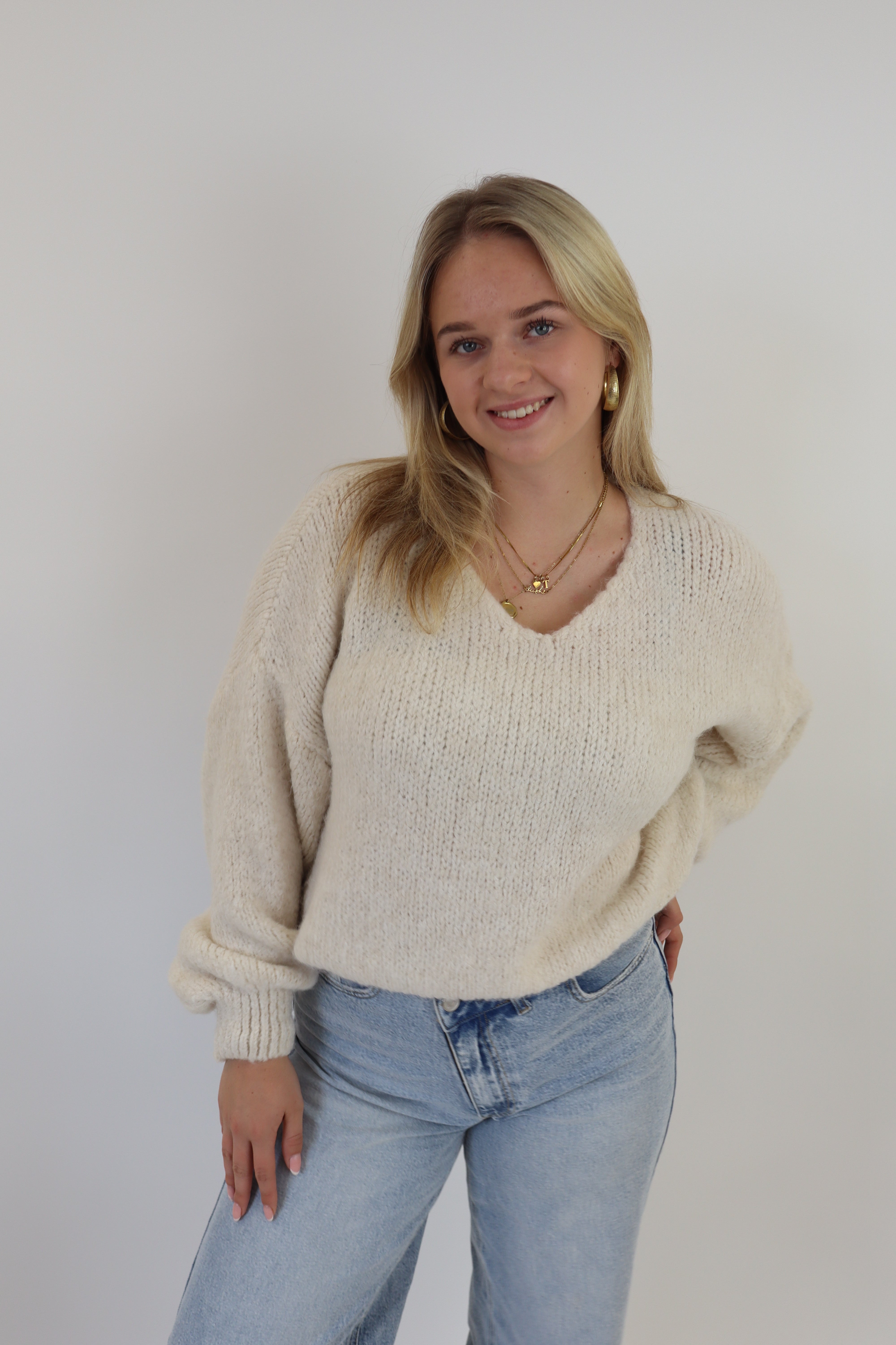 Soof Sweater Off White