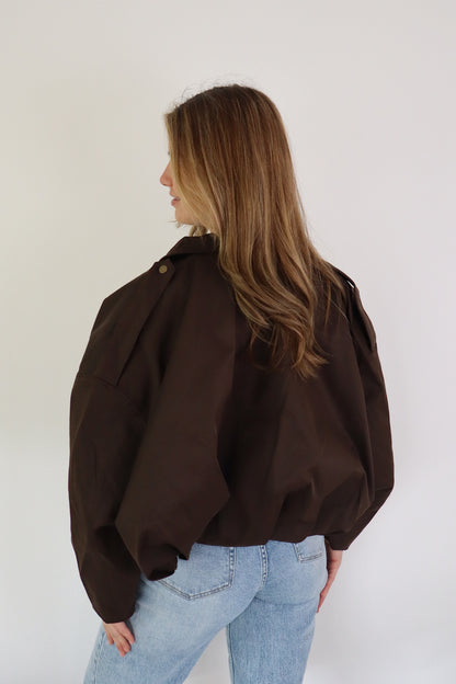 Donna Jacket Brown