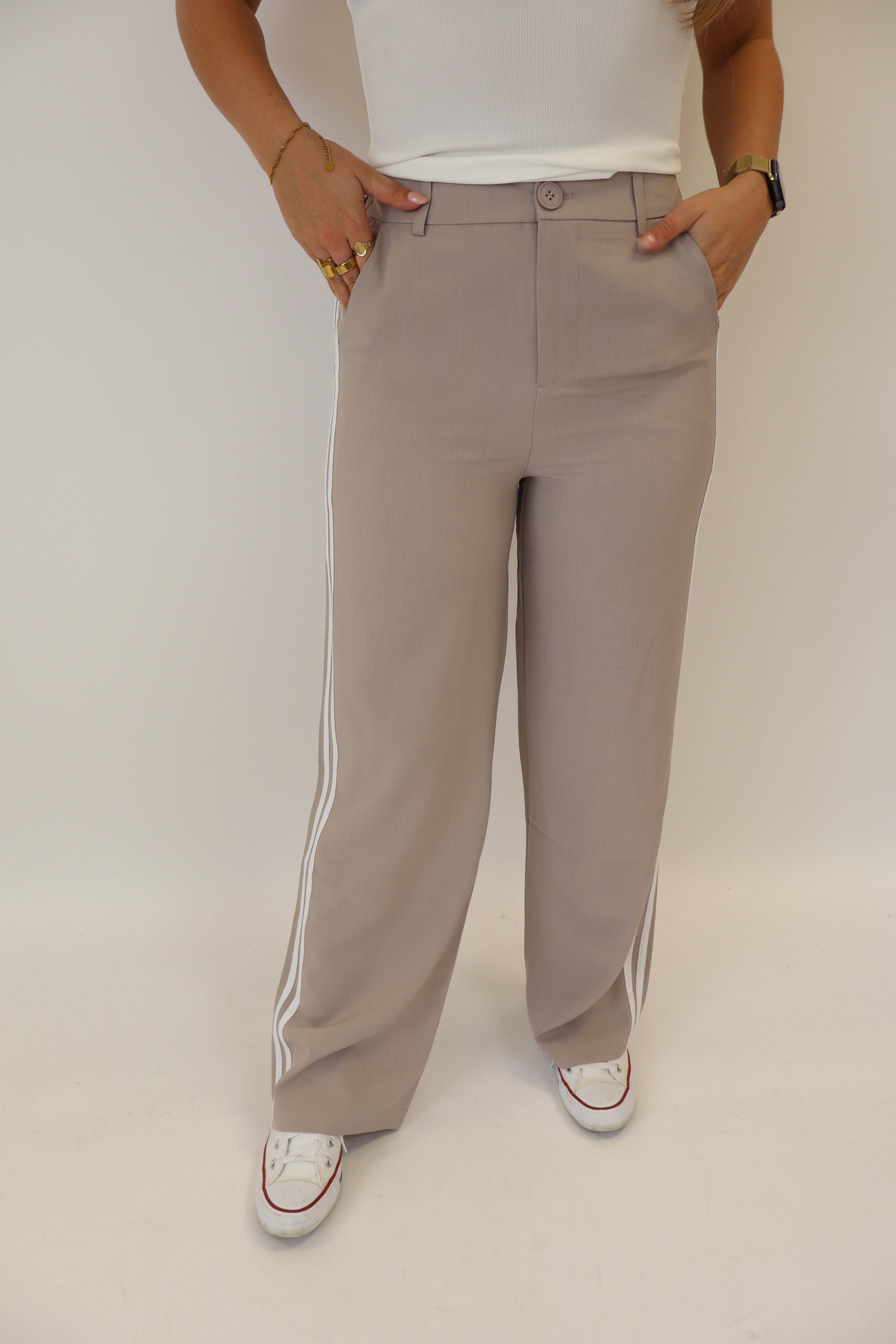 Gaby Pants Ambika Greige