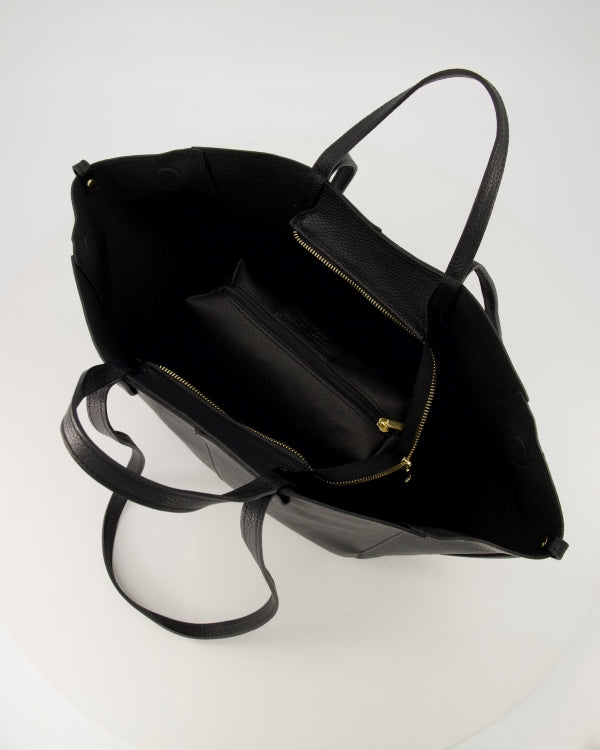 Martha Leather Bag Black