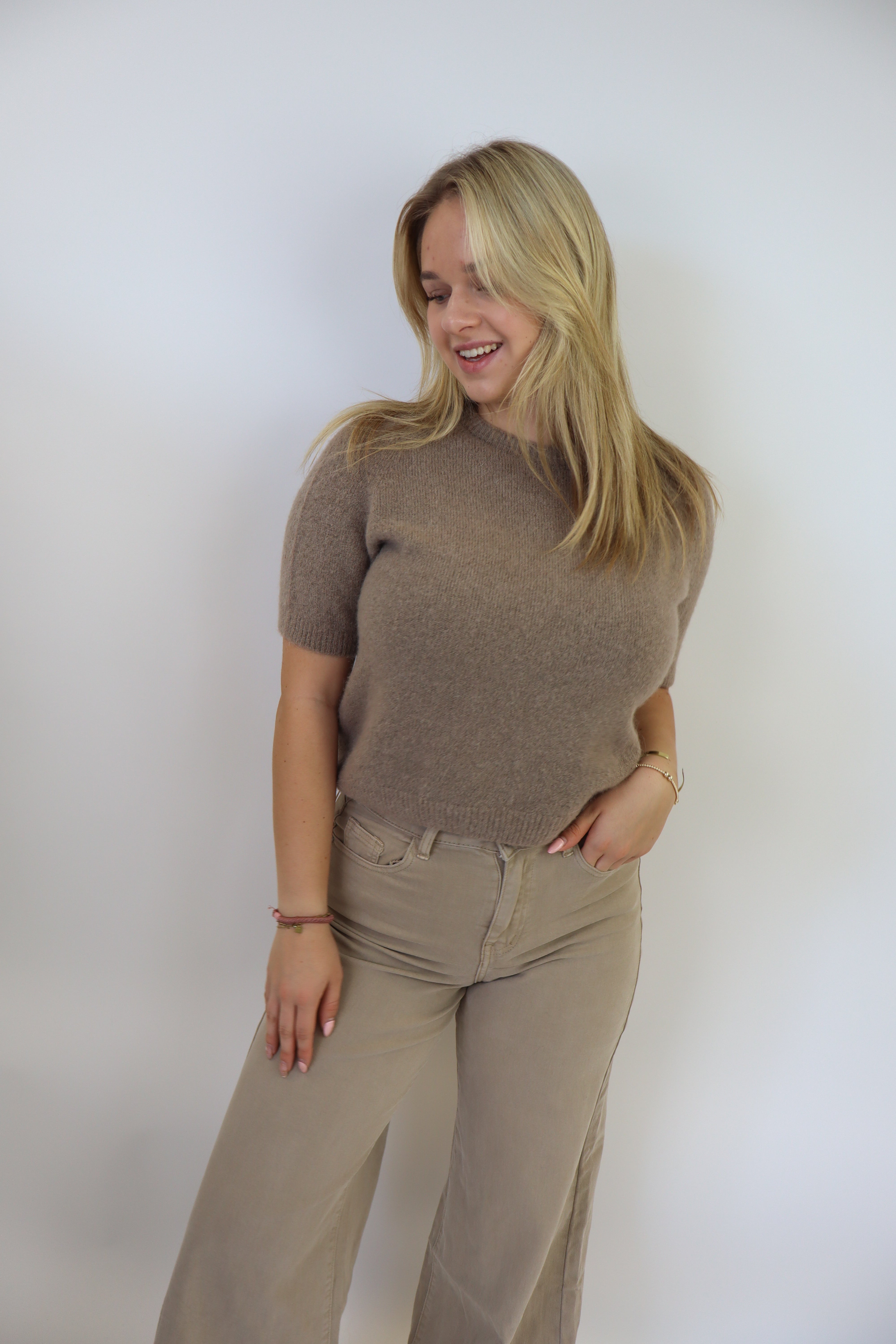 Jada Cozy Top Beige