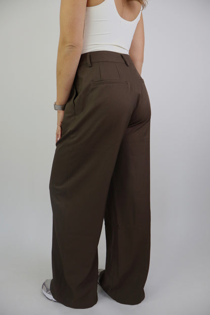 Maison Sophie Pantalon Brown