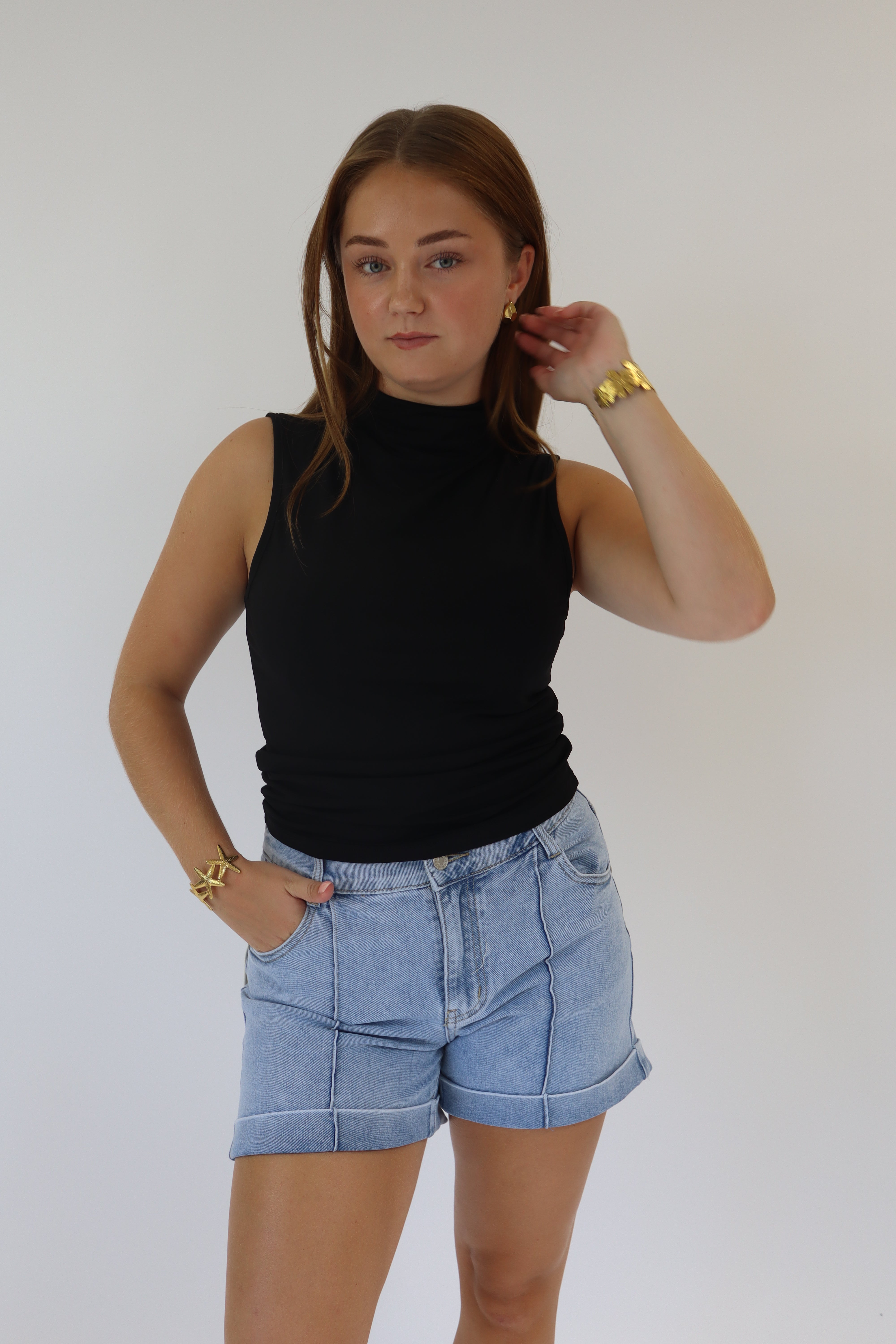 Aniek Denim Short