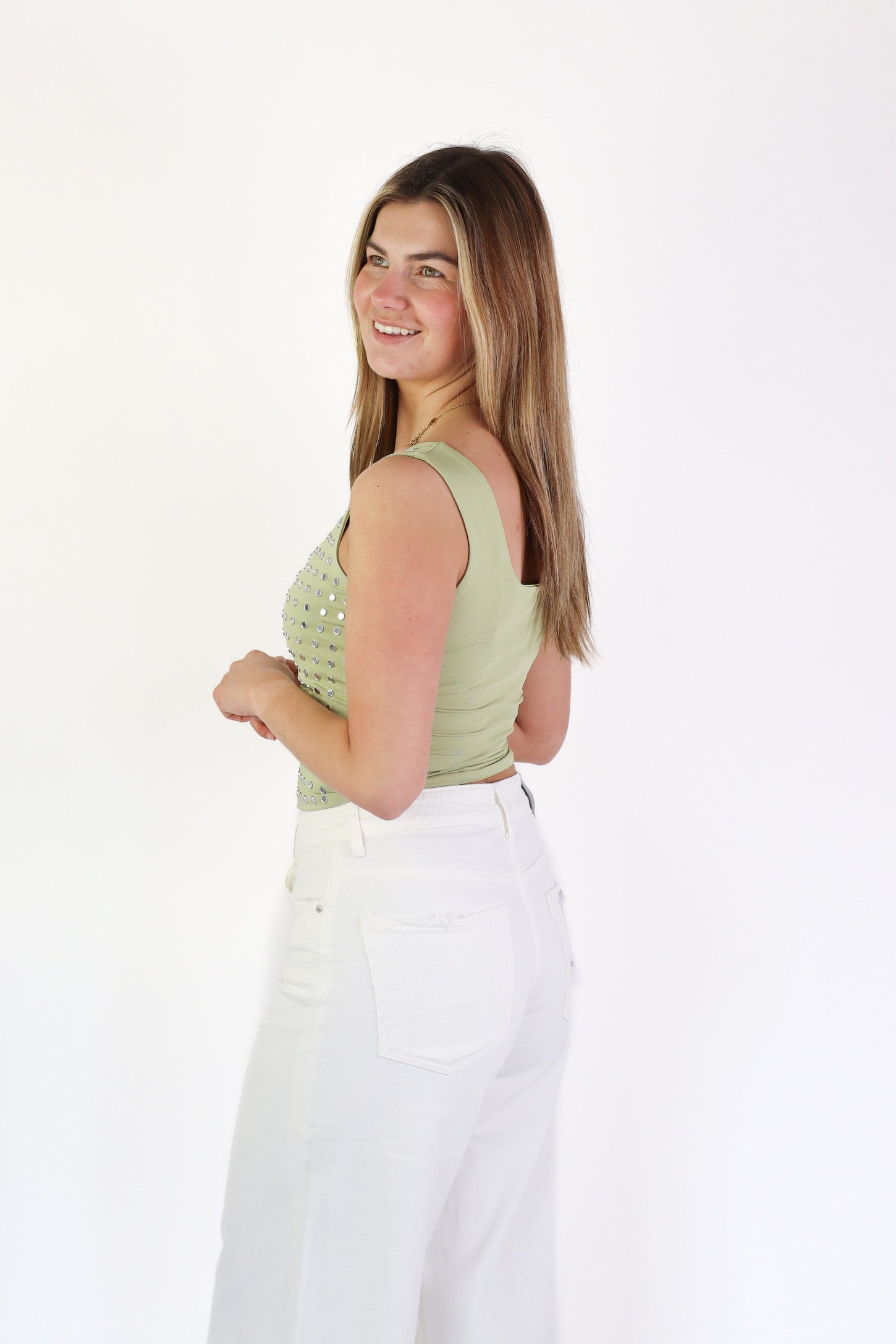 Juul Studs Top Olive | 13559