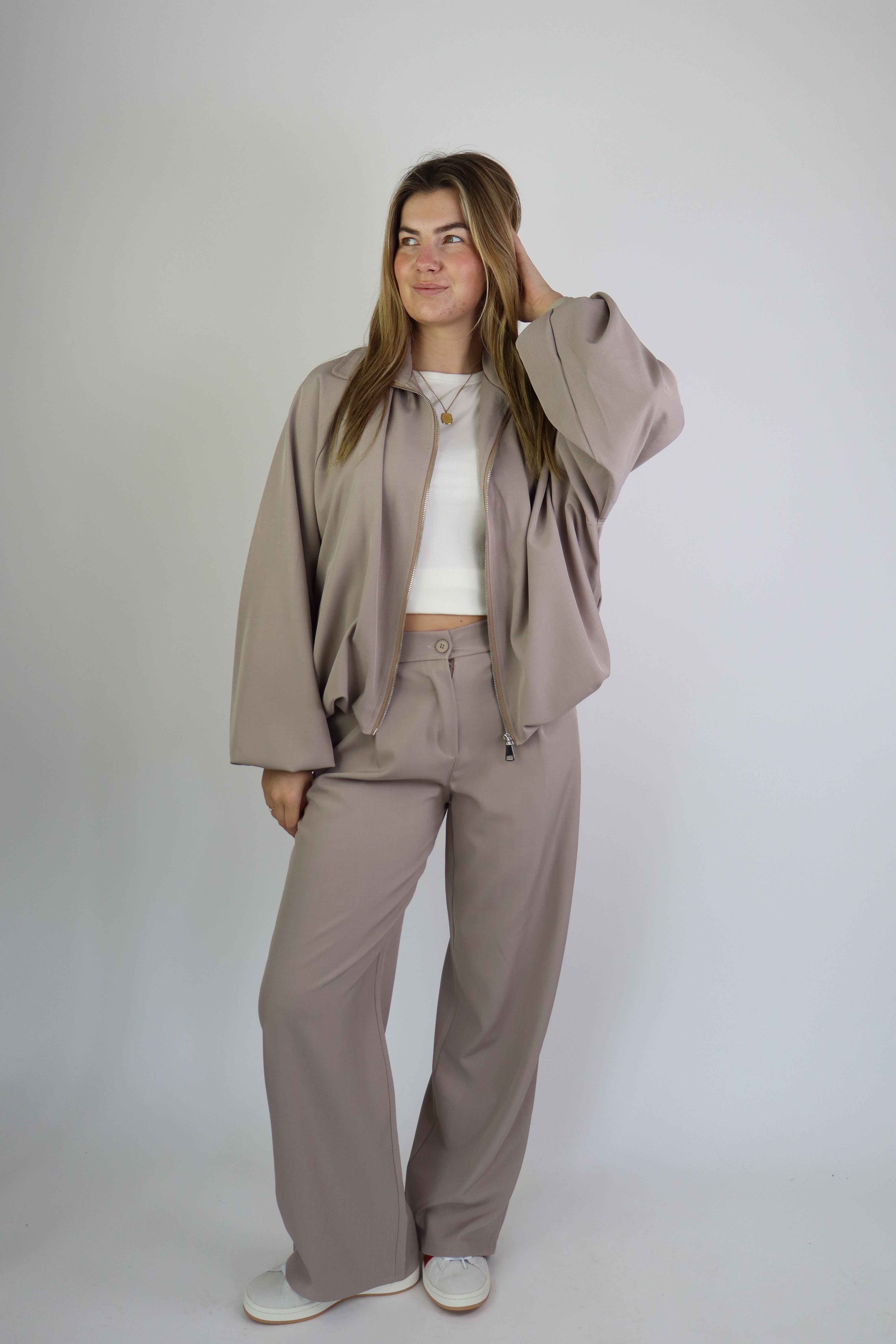 Jorien Two Piece Set Taupe