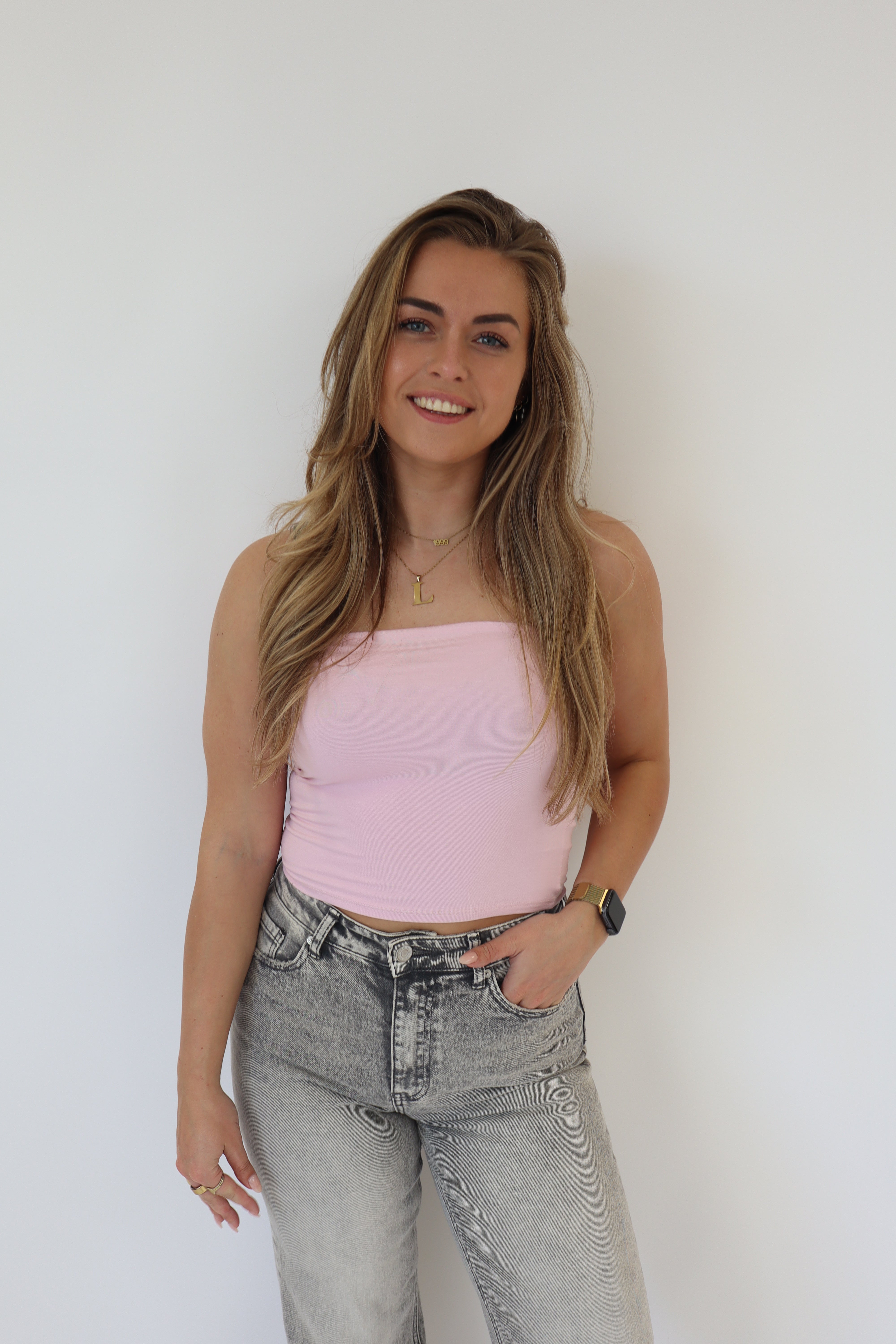 Bobby Tube Top Pink