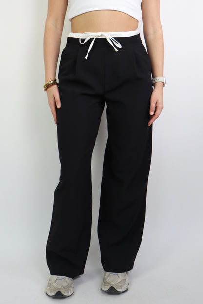 Lotte Boxer Pants Black