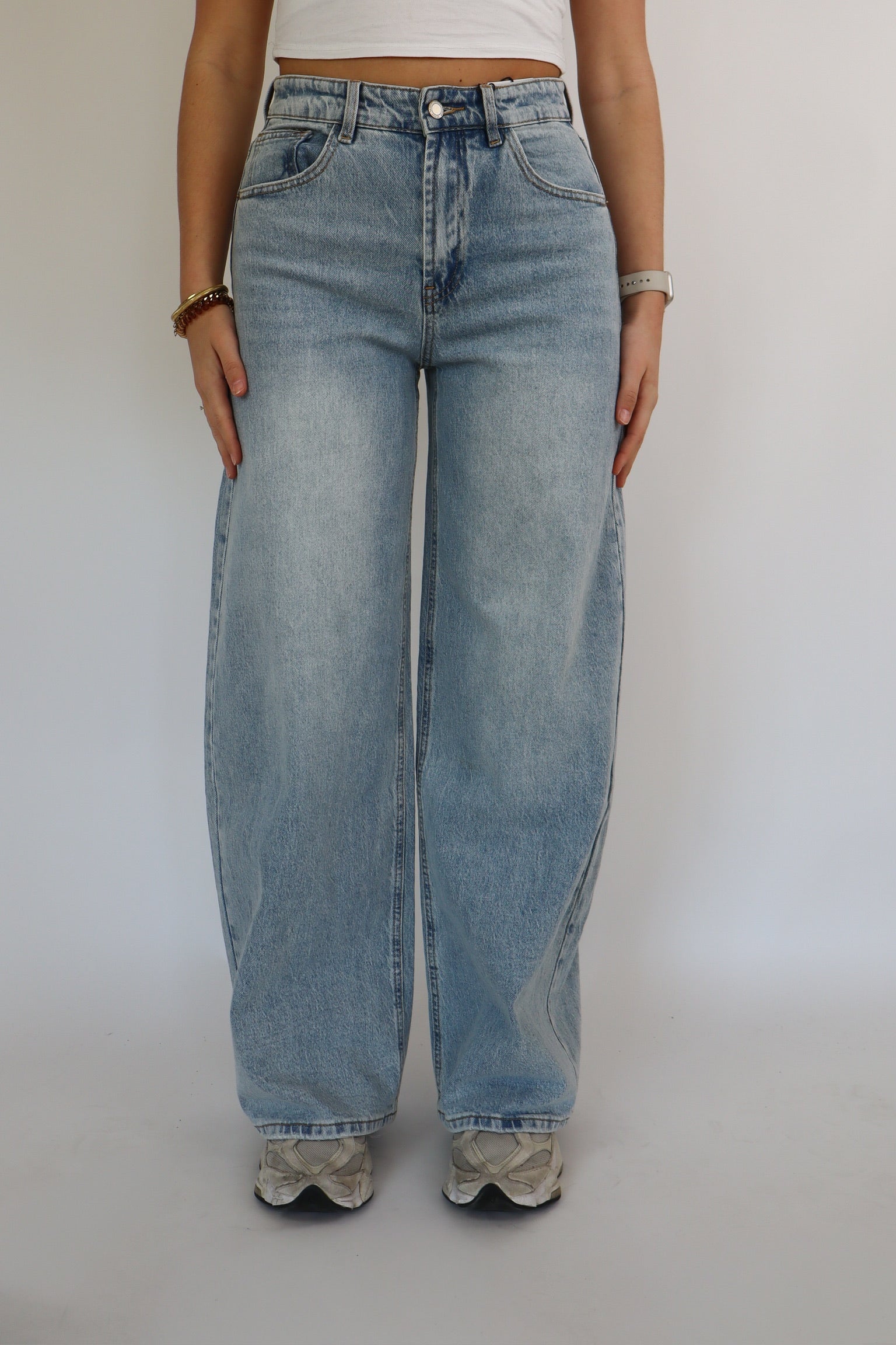Baggy Balloon Jeans Laulia T6073-1