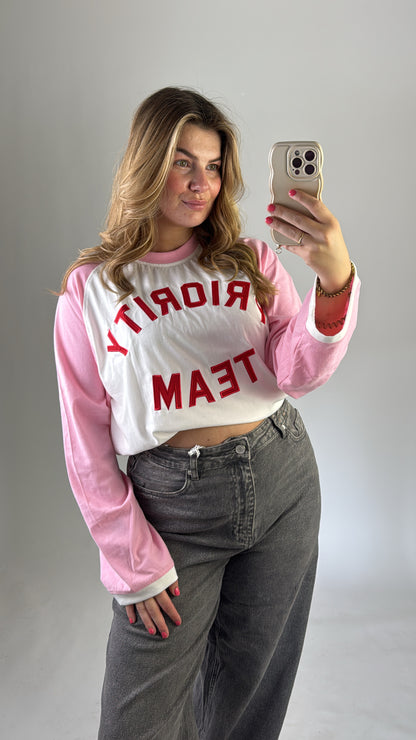 Priority Longsleeve Pink