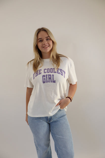 Coolest Girl Tee Lila