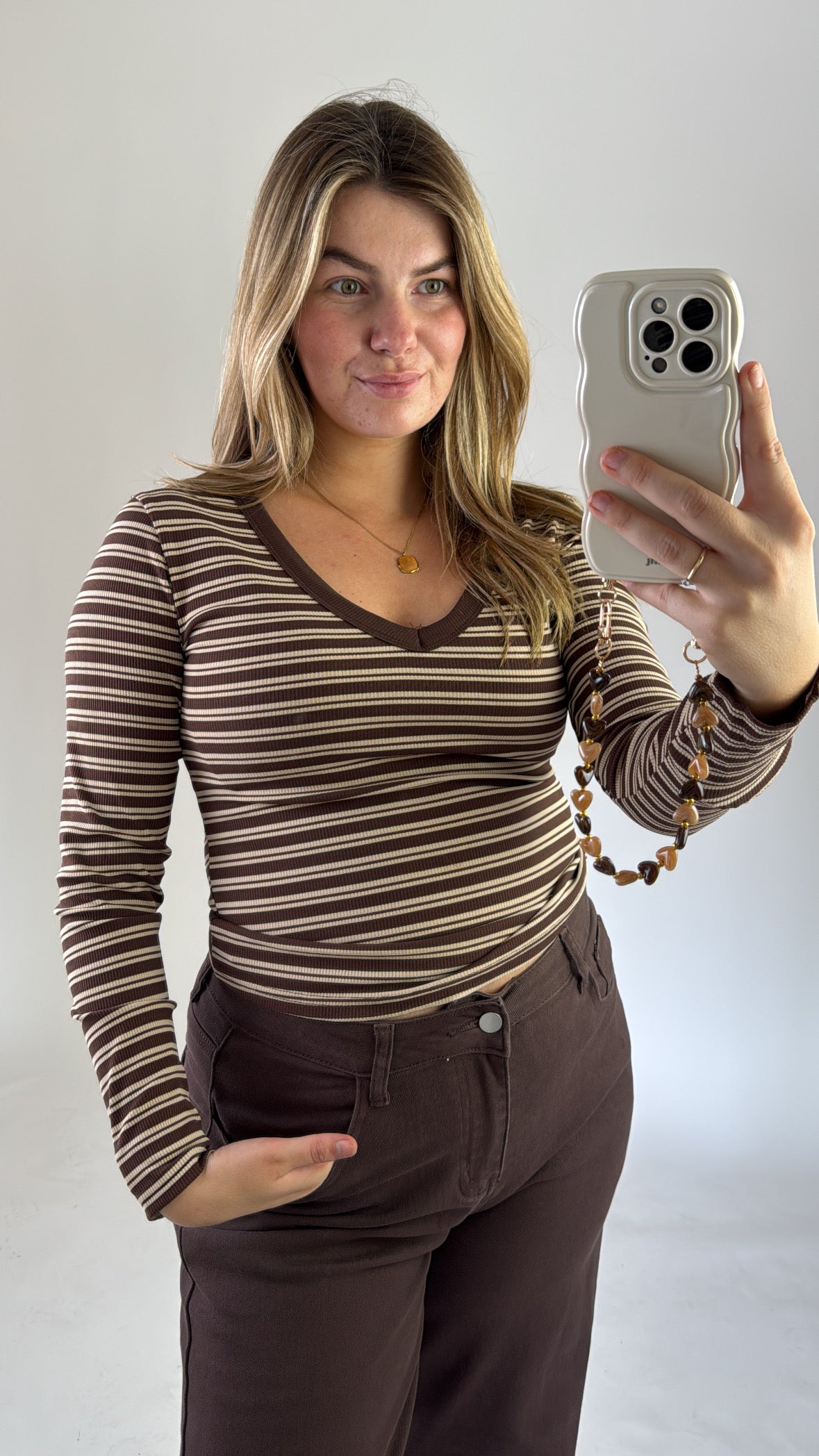 Evi Longsleeve Brown