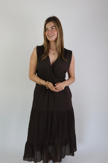 Maeve Maxi Dress Brown