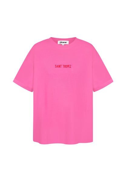 Saint Tropez Tee Fuchsia