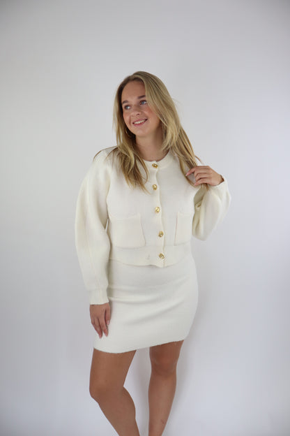 Odette Two Piece Set Creme