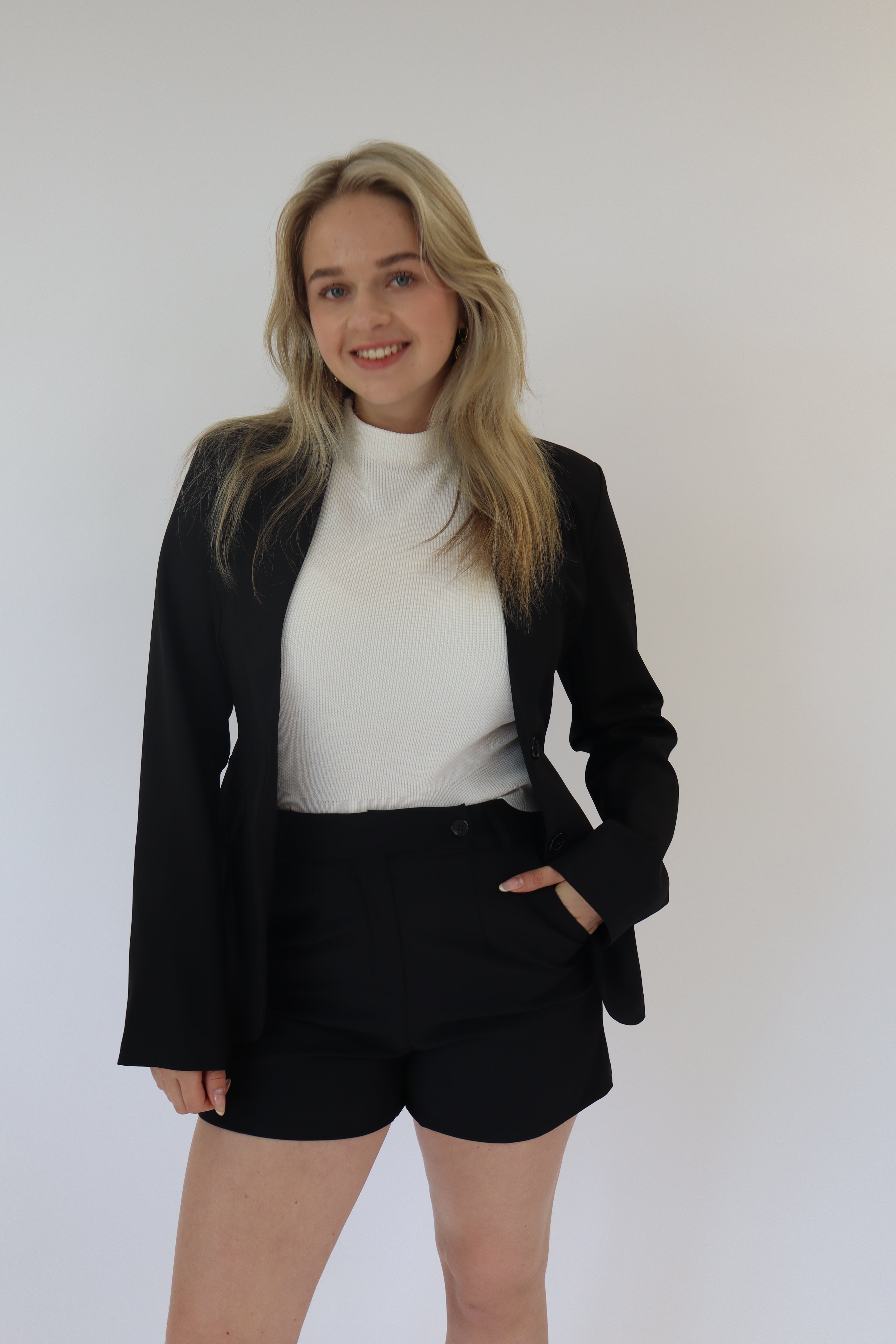 Solange Two Piece Set Black