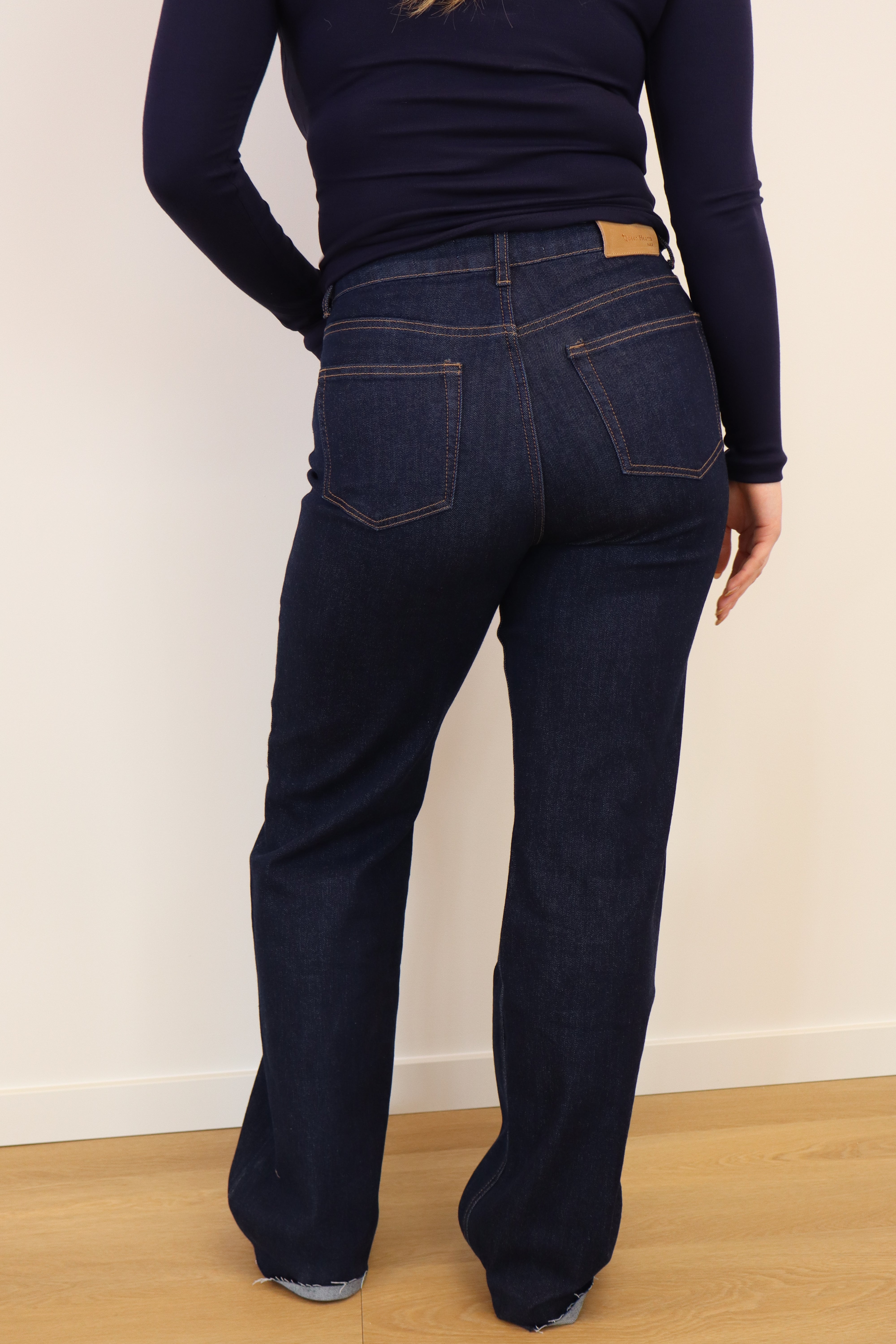 Madelon Tall Wide Leg Jeans W3616-17 - Dark Denim