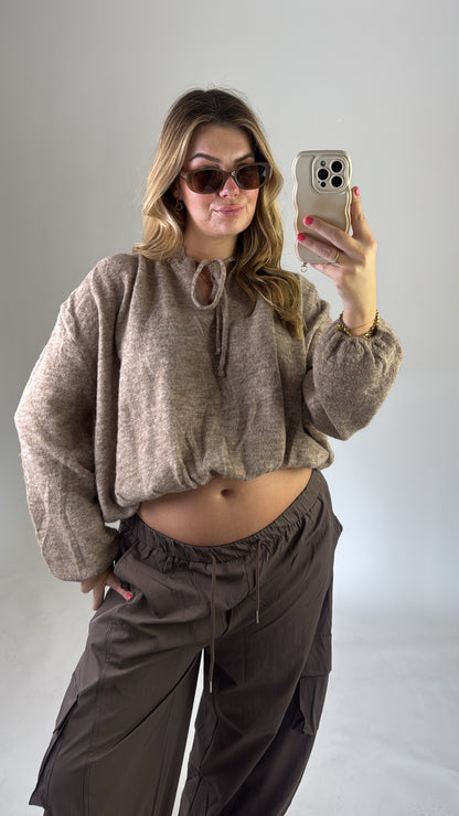 Lune Sweater Taupe